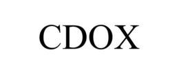 CDOX trademark