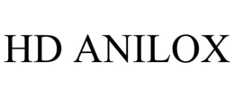 HD ANILOX trademark