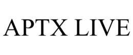 APTX LIVE trademark