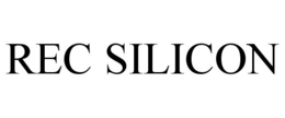 REC SILICON trademark