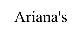 ARIANA'S trademark