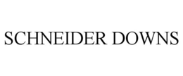 SCHNEIDER DOWNS trademark