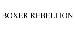BOXER REBELLION trademark