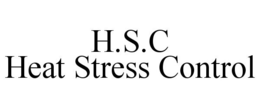 H.S.C HEAT STRESS CONTROL trademark
