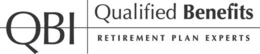 QBI QUALIFIED BENEFITS RETIREMENT PLAN EXPERTS trademark