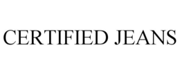 CERTIFIED JEANS trademark