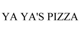 YA YA'S PIZZA trademark