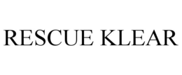 RESCUE KLEAR trademark