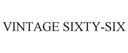 VINTAGE SIXTY-SIX trademark