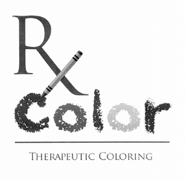 RX COLOR THERAPEUTIC COLORING trademark