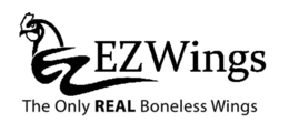 EZ EZ WINGS THE ONLY REAL BONELESS WINGS trademark