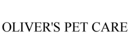 OLIVER'S PET CARE trademark