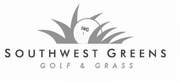 SWG 1 SOUTHWEST GREENS GOLF & GRASS trademark