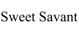 SWEET SAVANT trademark