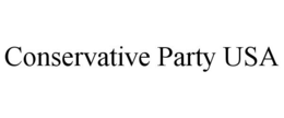 CONSERVATIVE PARTY USA trademark