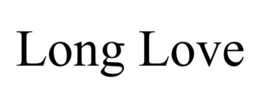 LONG LOVE trademark