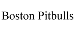 BOSTON PITBULLS trademark