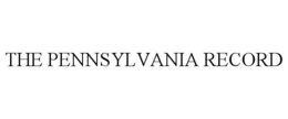 THE PENNSYLVANIA RECORD trademark