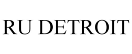 RU DETROIT trademark