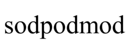 SODPODMOD trademark