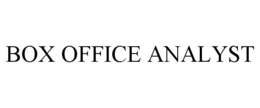 BOX OFFICE ANALYST trademark