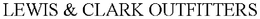 LEWIS & CLARK OUTFITTERS trademark