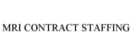 MRI CONTRACT STAFFING trademark