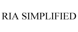 RIA SIMPLIFIED trademark