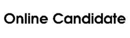 ONLINE CANDIDATE trademark