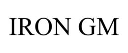 IRON GM trademark