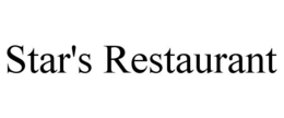 STAR'S RESTAURANT trademark