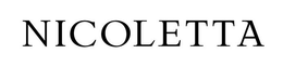 NICOLETTA trademark