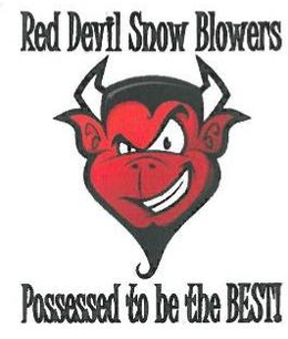 RED DEVIL SNOW BLOWERS POSSESSED TO BE THE BEST! trademark