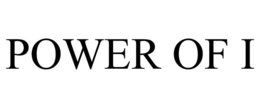 POWER OF I trademark