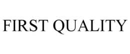 FIRST QUALITY trademark