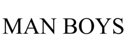 MAN BOYS trademark