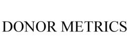 DONOR METRICS trademark