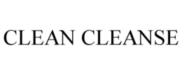 CLEAN CLEANSE trademark