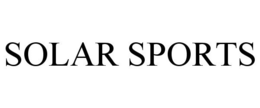 SOLAR SPORTS trademark