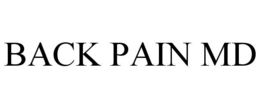 BACK PAIN MD trademark