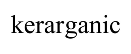 KERARGANIC trademark