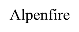 ALPENFIRE trademark