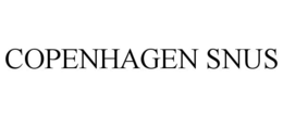COPENHAGEN SNUS trademark
