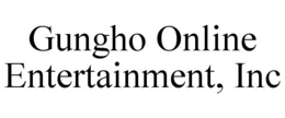 GUNGHO ONLINE ENTERTAINMENT, INC trademark
