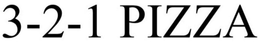 3-2-1 PIZZA trademark