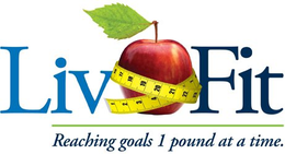 LIV FIT REACHING GOALS 1 POUND AT A TIME. trademark