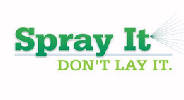 SPRAY IT DON'T LAY IT trademark