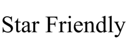 STAR FRIENDLY trademark