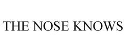 THE NOSE KNOWS trademark
