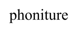 PHONITURE trademark